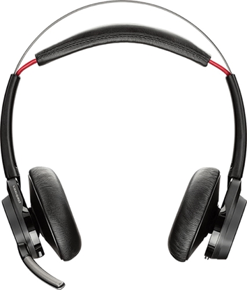 Изображение POLY Voyager Focus UC Headset Wireless Head-band Office/Call center Bluetooth Black B825-M