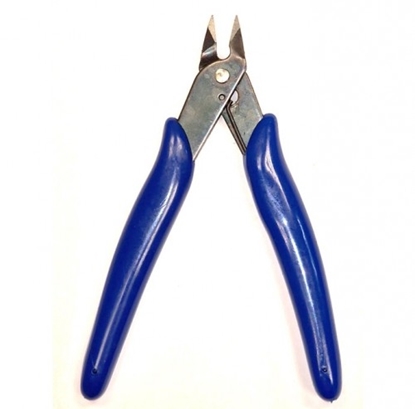 Attēls no Precīzas asknaibles kabeļiem un elektronikas komponentēm | Garums 130mm | Ar atsperi