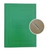 Изображение Project File A4 cardboard Smiltainis with metal clip, with print green