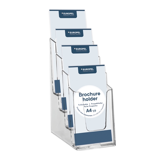 Изображение Prospektu turētājs Europel 4x1/3 A4