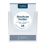 Attēls no Prospektu turētājs Europel A4, stiprināms pie sienas; caurspīdīgs