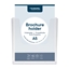Picture of Prospektu turētājs Europel A5, stiprināms pie sienas; caurspīdīgs