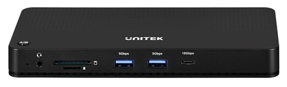 Attēls no UNITEK KVM HUB USB-C 11in1 D1077A
