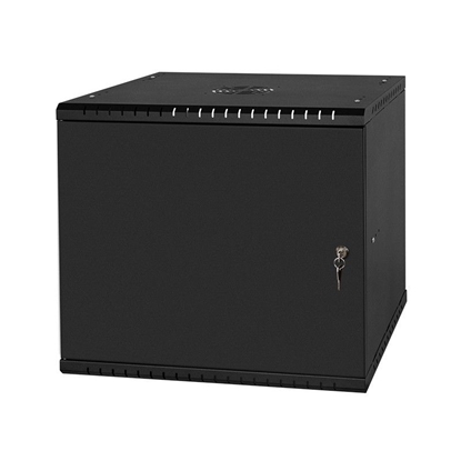 Picture of Rack Cabinet 19" 9U 450mm Metal Door Black