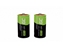 Picture of Rechargeable batteries 2x C R14 HR14 Ni-MH 1.2V 4000mAh Green Cell