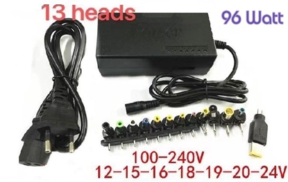 Attēls no Riff GX-96W Universāls Portatīvā Datora Lādētais ar 13 Konektoriem 96W