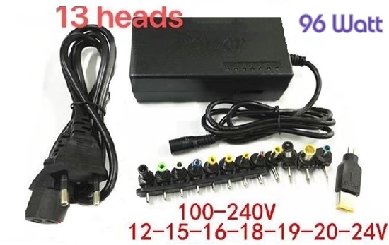 Picture of Riff GX-96W Universāls Portatīvā Datora Lādētais ar 13 Konektoriem 96W