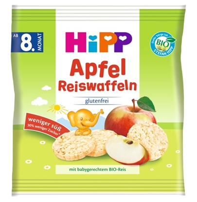 Attēls no Rīsu krekeri ar ābolu garšu BIO HIPP, 30g