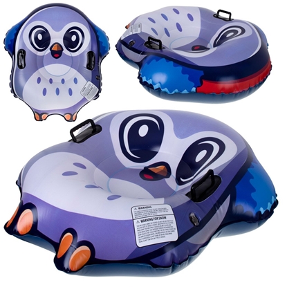 Изображение Roger Penguin Children's Inflatable Tire - Sled