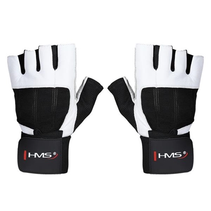 Attēls no RST04 IZMĒRA S FITNESS CIMDI HMS (BALTS-MELNI)