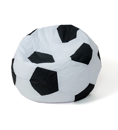 Picture of Sako bag pouffe ball white-black L 80 cm