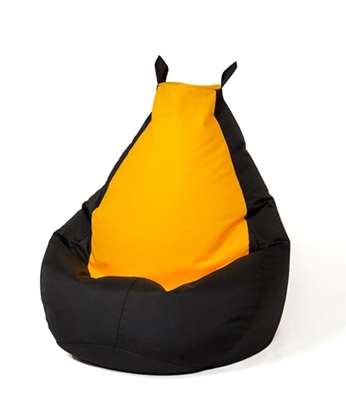 Attēls no Sako bag pouffe Batman black-yellow L 105 x 80 cm
