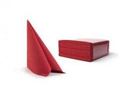 Picture of Salvetes CHIC Airlaid, 40x40 cm, sarkanas 048, 50 gab.