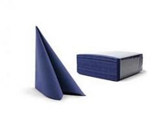 Изображение Salvetes CHIC Airlaid, 40x40 cm, tumši zilas 666, 50 gab.