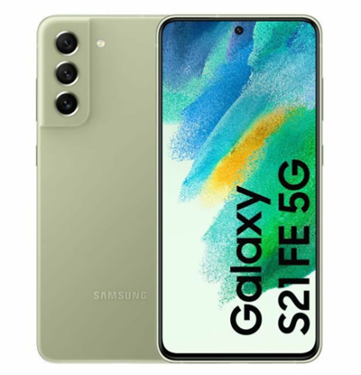 Attēls no Samsung Galaxy S21 FE 5G SM-G990BLGFEUH smartphone 16.3 cm (6.4") Dual SIM Android 11 USB Type-C 6 GB 128 GB 4500 mAh Olive