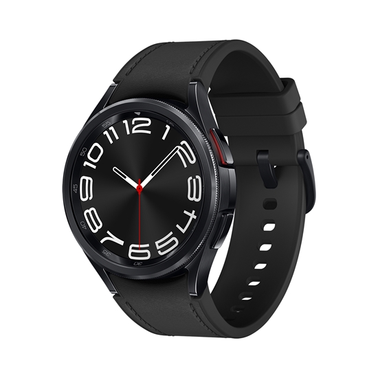 Picture of Samsung Galaxy Watch6 Classic Watch6 Classic 3.3 cm (1.3") OLED 43 mm Digital 432 x 432 pixels Touchscreen Graphite Wi-Fi GPS (satellite)