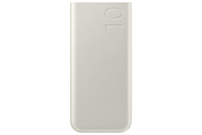 Picture of SAMSUNG POWER BANK 10.000MAH 25W MAX DUALPORT 2XUSB-C  BEIGE EB-P3400XUEGEU