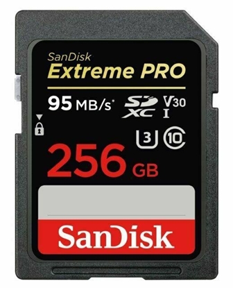 Attēls no SanDisk Extreme PRO 256GB microSDXC RescuePRO Deluxe Memory Card