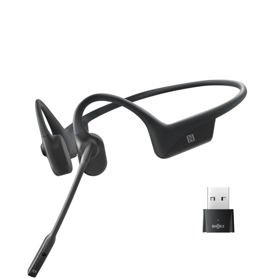 Picture of SHOKZ OpenComm UC Headset Wireless Ear-hook Office/Call center Bluetooth Black