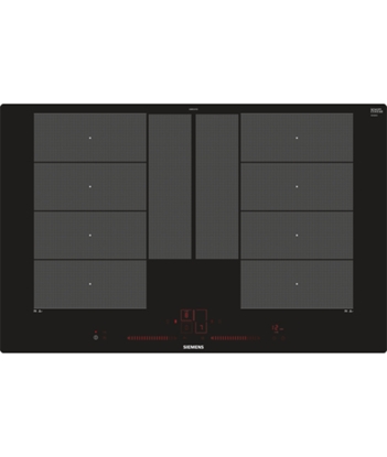 Picture of Siemens EX801LYC1E hob Black Built-in Zone induction hob 4 zone(s)