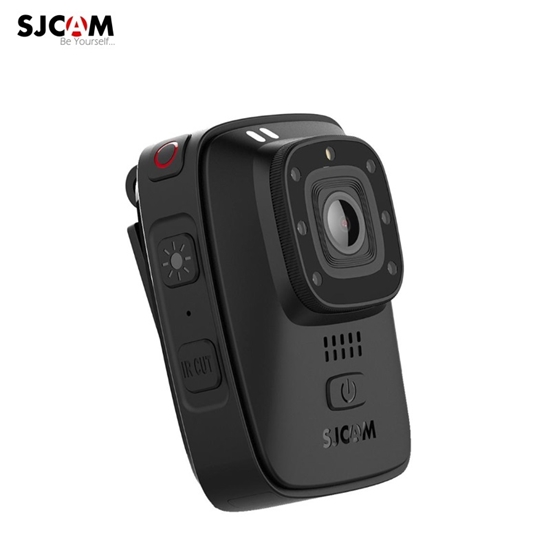 Picture of SJCam A10 Ūdensdroša pārnēsājama ķermeņa kamera ar Dual Mikrofonu 2.2MP 140° 2.0" LCD ekrāns 2650mAh Melna