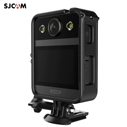 Attēls no SJCam A20 2K Ūdensdroša pārnēsājama ķermeņa kamera ar Dual Mikrofonu 16M 2.33" skāriena LCD + pults Melna