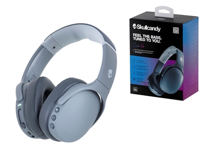 Attēls no Skullcandy Crusher Evo Headphones Wired & Wireless Head-band Calls/Music USB Type-C Bluetooth Grey