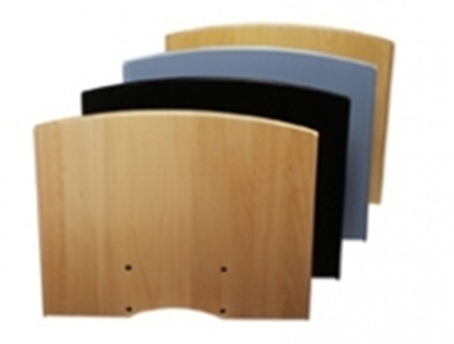 Picture of SMS Flat shelf H Black+Consol