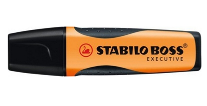 Picture of STABILO Boss Executive marker 1 pc(s) Brush/Fine tip Orange