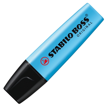 Picture of STABILO BOSS ORIGINAL marker 1 pc(s) Chisel tip Blue