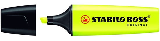 Picture of STABILO BOSS ORIGINAL marker 1 pc(s) Chisel tip Yellow
