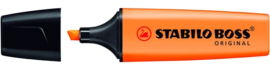 Изображение STABILO BOSS ORIGINAL marker 1 pc(s) Chisel tip Orange