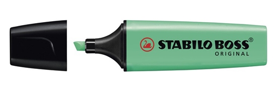 Изображение STABILO BOSS ORIGINAL marker 1 pc(s) Chisel tip Turquoise