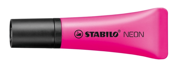 Picture of STABILO NEON marker 1 pc(s) Chisel tip Magenta
