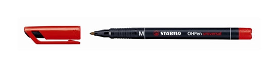 Picture of STABILO OHPen permanent marker Red 1 pc(s)