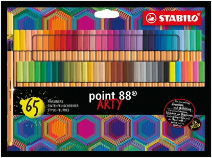 Picture of STABILO Point 88 ARTY fineliner Multicolour 65 pc(s)