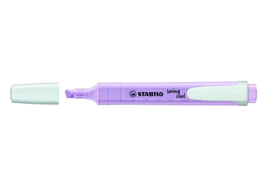 Picture of STABILO swing cool Pastel marker 1 pc(s) Chisel tip Lilac