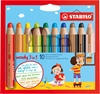 Picture of STABILO woody 3 in 1 Multicolour 10 pc(s)