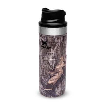 Attēls no Stanley Termokrūze The Trigger-Action Travel Mug Classic 0 47L Country Mossy Oak 2806439221