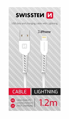 Picture of Swissten Data Cable USB / Lightning 1.2m