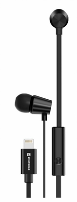 Attēls no Swissten Dynamic YS500 Stereo Earphones Lightning With Microphone and Remote