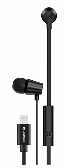 Picture of Swissten Dynamic YS500 Stereo Earphones Lightning With Microphone and Remote