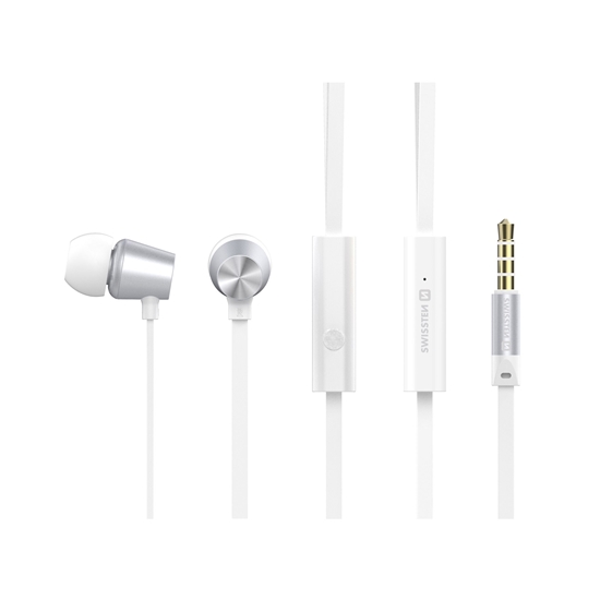 Picture of Swissten Dynamic YS500 Stereo Earphones with Microphone and Remote