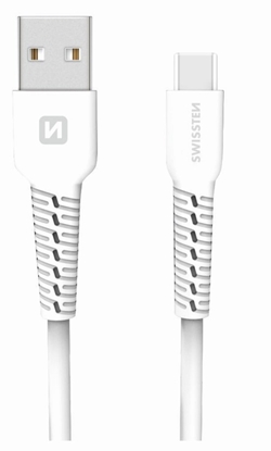 Attēls no Swissten Eco Friendly Universal Quick Charge USB-C Data and Charging Cable 1.2m