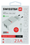 Изображение Swissten Smart IC Travel Charger 2x USB 2.1A with Lightning MFI Cable 1.2 m