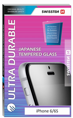 Attēls no Swissten Ultra Durable Japanese Tempered Glass Premium 9H Screen Protector Apple iPhone XS Max