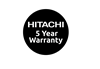 Picture of Hitachi | R-W661PRU1 (GGR) | Refrigerator | Energy efficiency class F | Free standing | Side by side | Height 183.5 cm | Fridge net capacity 396 L | Freezer net capacity 144 L | Display | 40 dB | Glass Gray