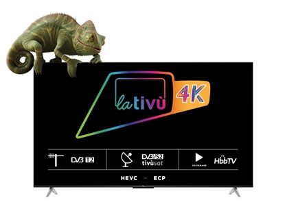 Attēls no TCL P63 Series P638 127 cm (50") 4K Ultra HD Smart TV Wi-Fi Black