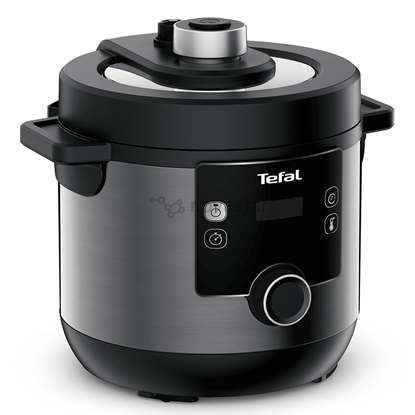 Attēls no TEFAL | Turbo Cuisine and Fry Multifunction Pot | CY7788 | 1200 W | 7.6 L | Number of programs 15 | Black
