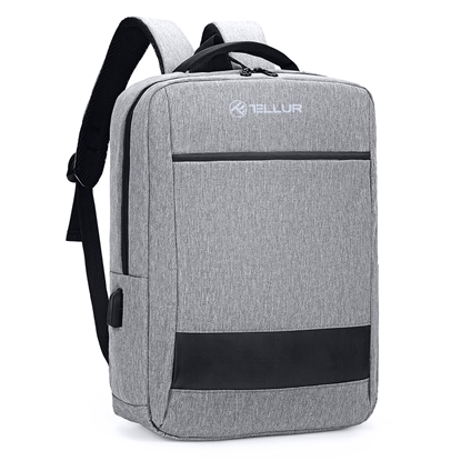 Изображение Tellur 15.6 Laptop Backpack Nomad Grey